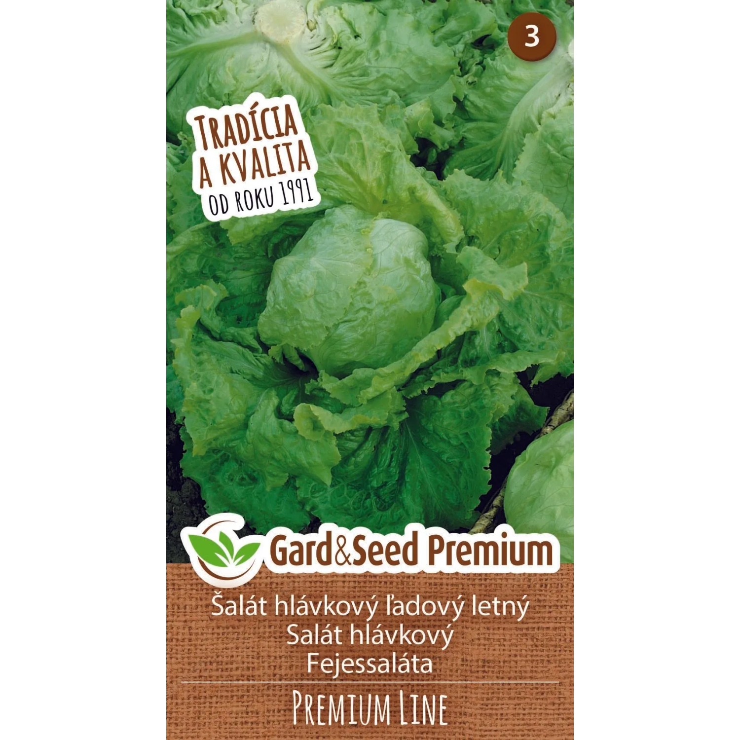 GardenSeed Premium Semínka Salát hlávkový PREMIUM