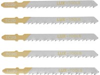LUX-TOOLS Listy přímočaré pily na dřevo upínání T 75 mm hrubé