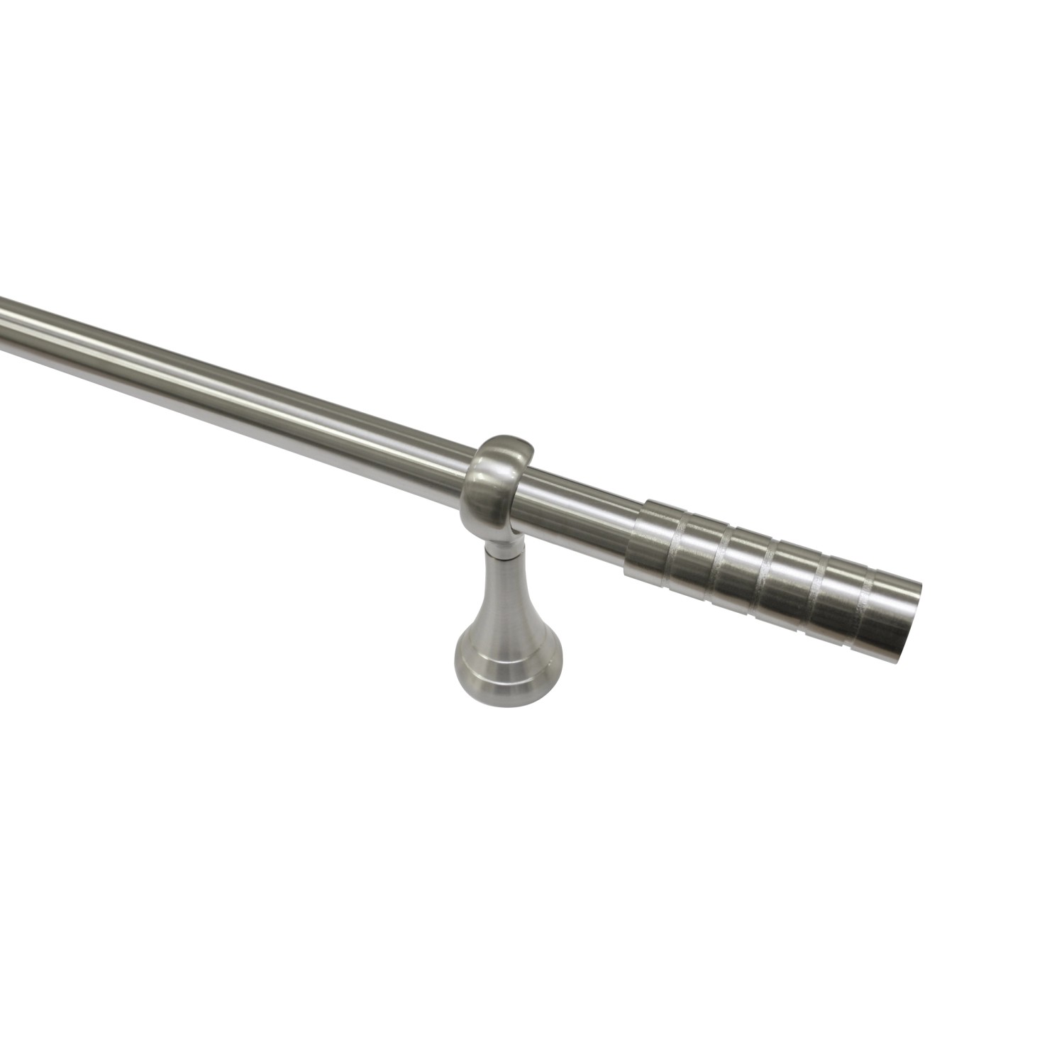 Gardinia Kompletní stylová souprava Belamy 25 mm vzhled nerezové oceli 160 cm