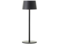 Brilliant Dobíjecí stolní lampa Jona 2 W, 170 lm, 3000 K, černá pr. 9 x 25 cm