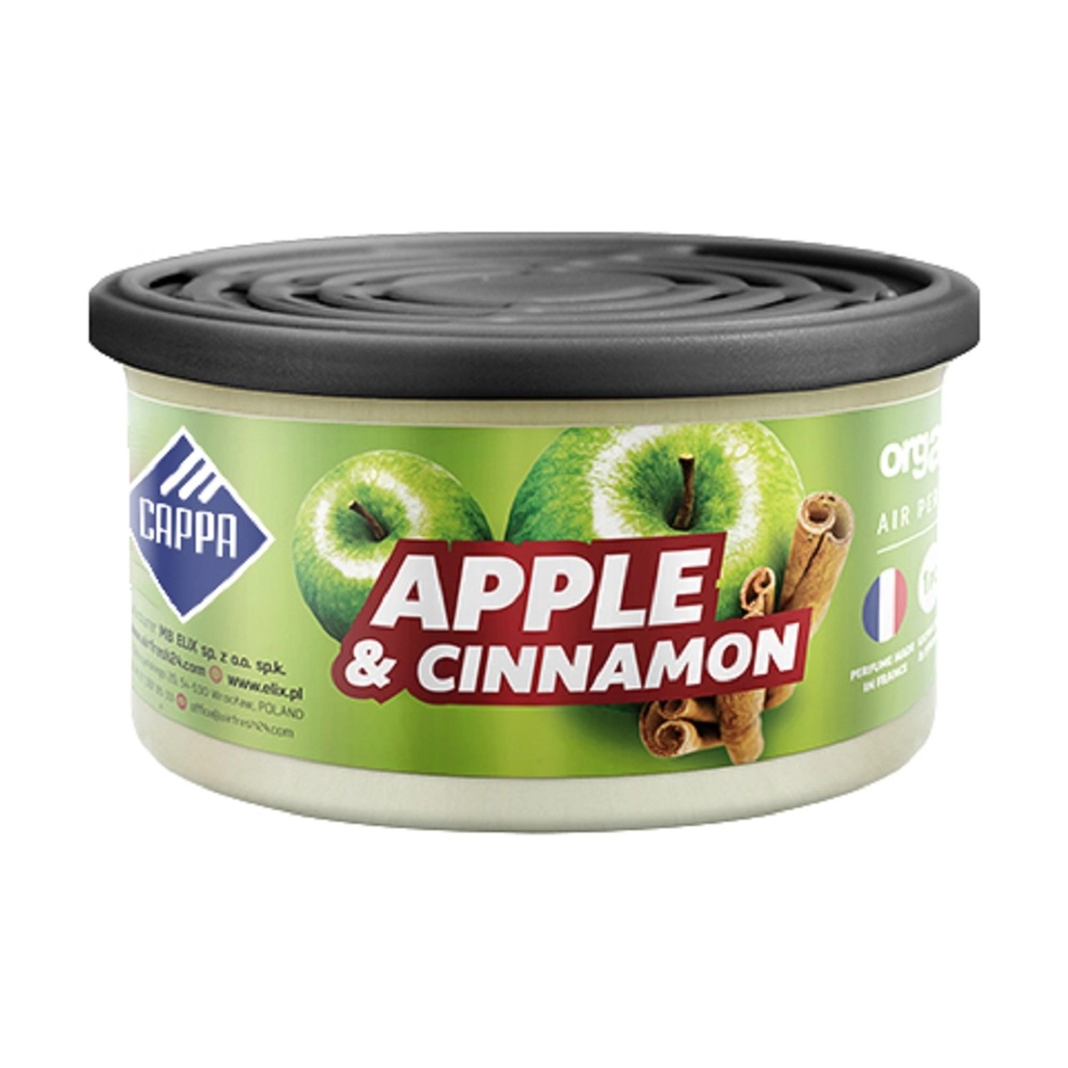 CAPPA Vůně do auta Organic Apple & Cinnamon