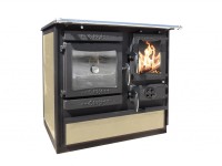 GUČA Krbová kamna GULIVER Smart, 10,5 kW, béžová, 90 x 66,5 x 86 cm, L GUČA Krbová kamna GULIVER Smart, 10,5 kW, béžová, 90 x 66,5 x 86 cm, L