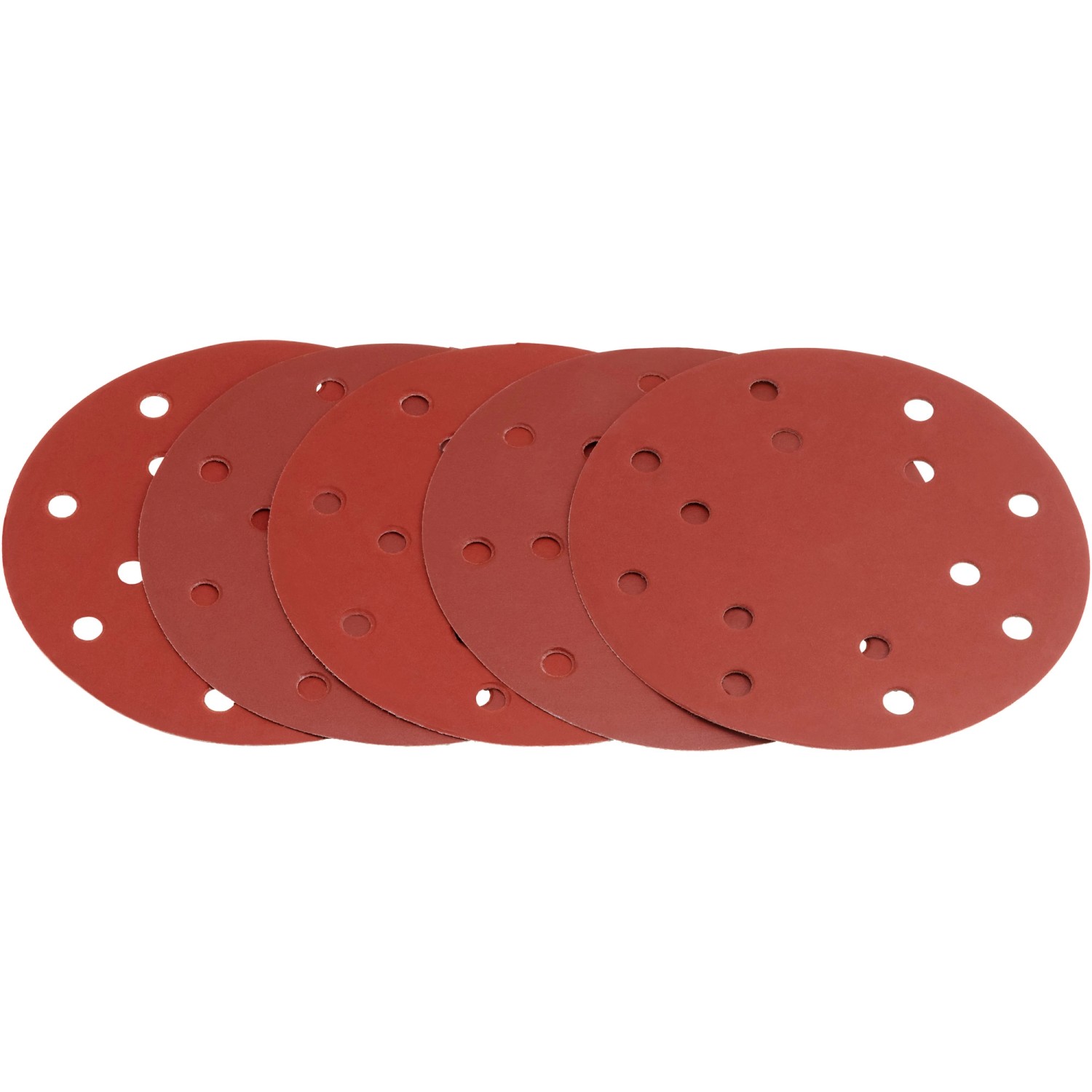 LUX-TOOLS Brusný papír pro excentrické brusky 14 otvorů K180, pr. 150 mm, 5 ks