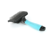 Olala Pets Kartáč s gelovou rukojetí drátkový samočisticí M 19 cm