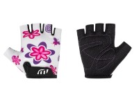 CAPPA Cyklistické rukavice dětské, bílá, vel. 3-4