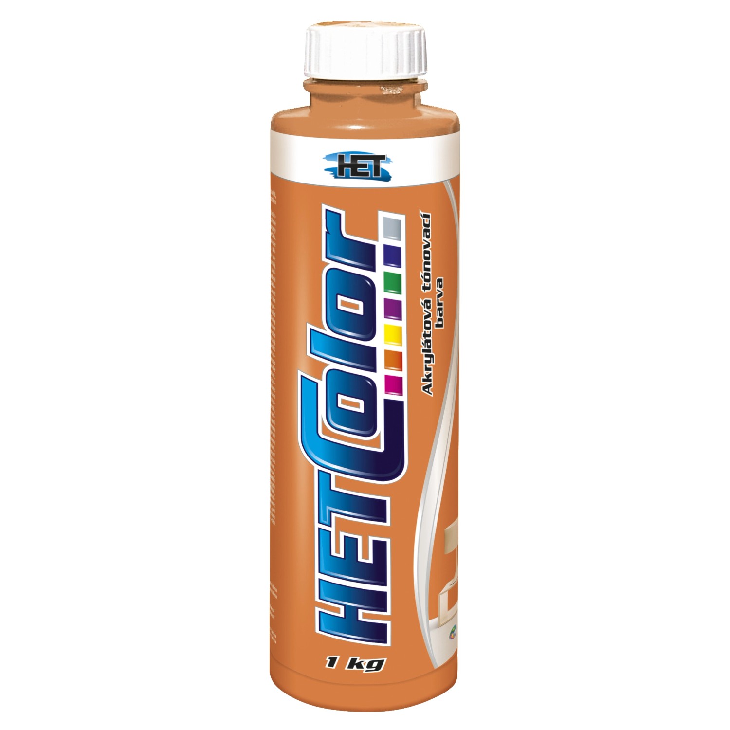 HETCOLOR Akrylátová tónovací barva oranžová 1 kg