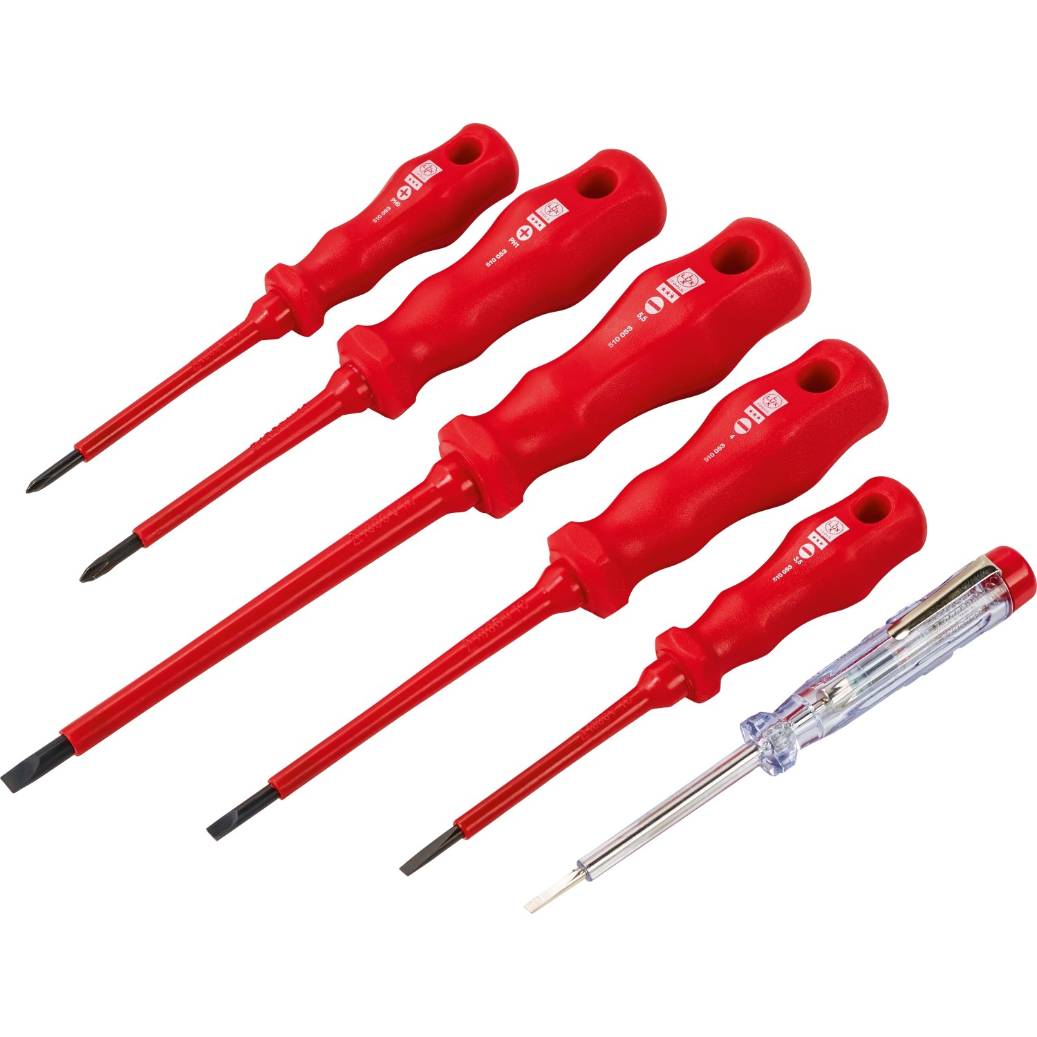 LUX Sada šroubováků 1000 V Classic, 6 ks