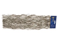 EverGreen Vánoční dekorace lameta vlnitá holografická stříbrná 50 cm, 1 ks EverGreen Vánoční dekorace lameta vlnitá holografická stříbrná 50 cm, 1 ks