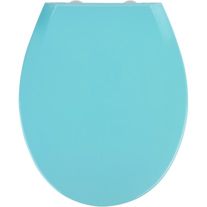 Wenko WC sedátko Kos modré s automatickým sklápěním