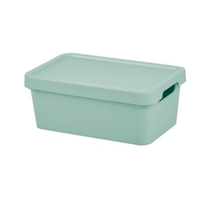 Tontarelli Úložný box s víkem MAYA zelený 4,2 l