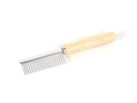 Olala Pets Hřeben s dřevěnou rukojetí 17,5 cm