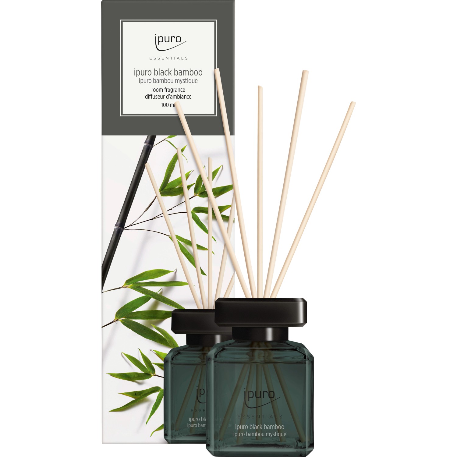 Ipuro Aroma difuzér Essentials, Black Bamboo, 100 ml