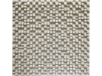 Euro Stone Skleněná mozaika Cube 4 béžová 30,5 x 30,5 cm