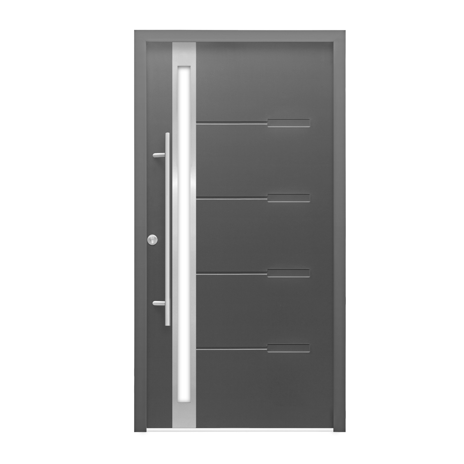 SPLENDOOR Vchodové dveře ThermoSpace Atlanta Classic antracit 110 L