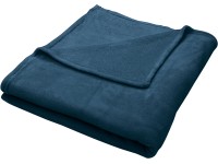 Fleecová deka Uni, modrá, 130 x 160 cm Fleecová deka Uni, modrá, 130 x 160 cm