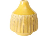 Boltze Váza Menos žlutá pr. 12 x 14 cm