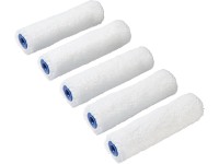 LUX-TOOLS Lazurovací váleček z mikrovlákna, 10 cm, 5 ks