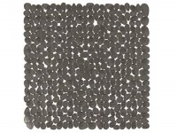 Spirella Podložka do sprchy Riverstone 54 cm x 54 cm antracitová