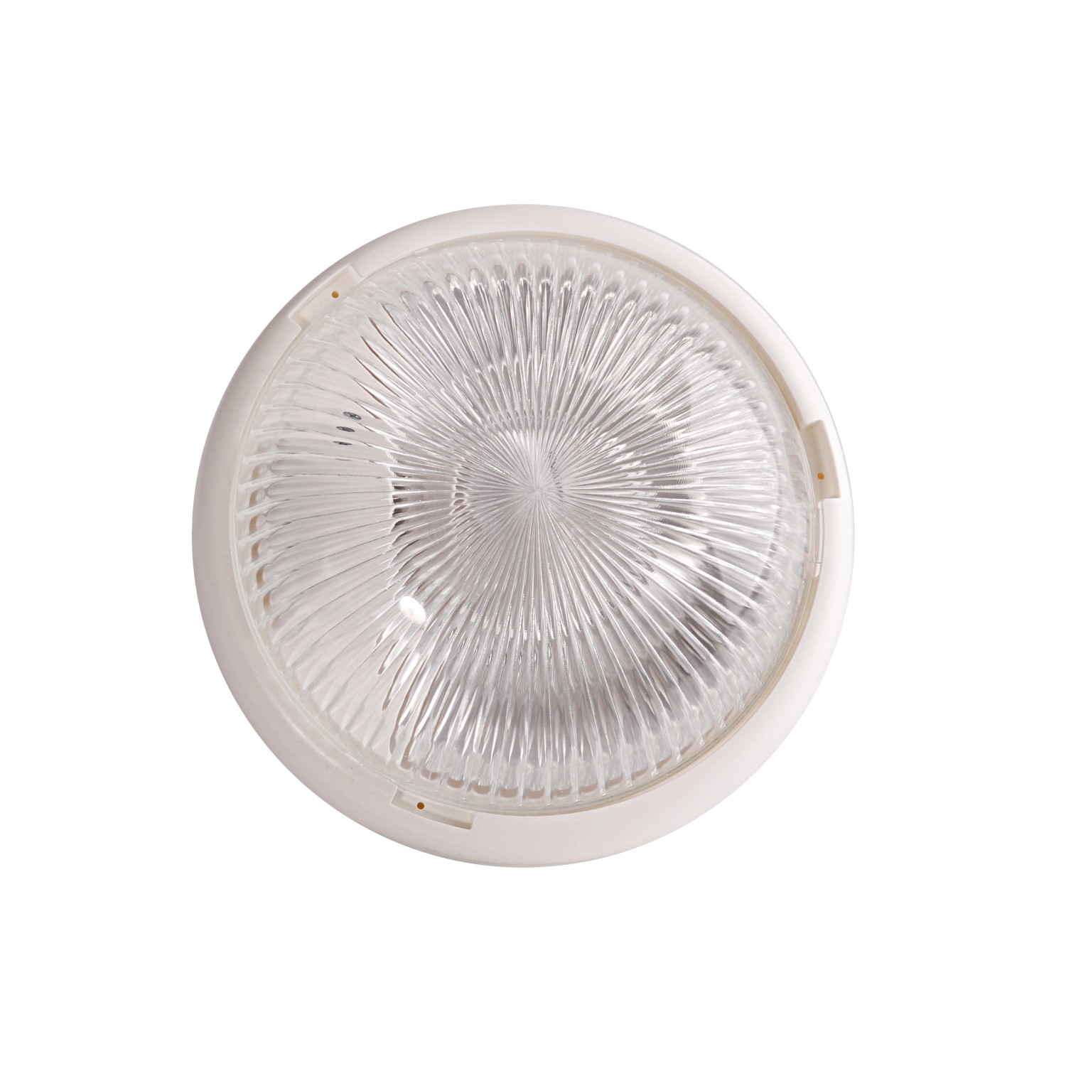 Lena-lighting Stropní/nástěnné svítidlo Luna, E27, bílé, pr. 240 x 85 mm