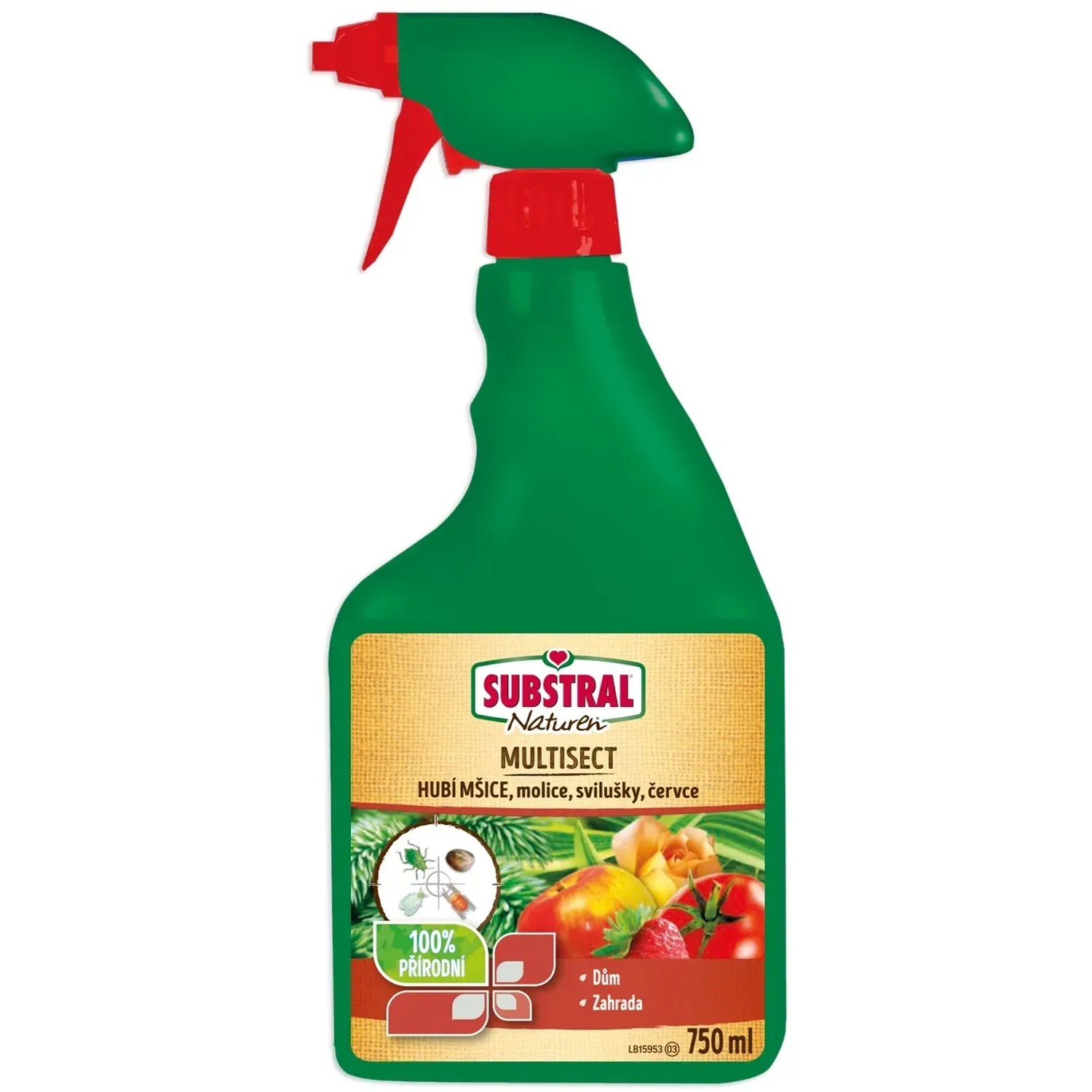 SUBSTRAL Naturen MULTISECT Postřik na mšice, svilušky a červce 750 ml