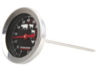 Fackelmann Teploměr na pečení masa s měřením do 250°C, nerez/sklo