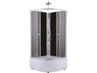 Sprchový box Fella 80 x 80 x 236 cm chrom