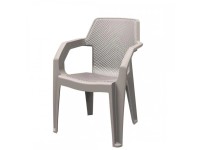 MEGA PLAST Zahradní křeslo MAREA cappuccino 61,5 x 62 x 86 cm MEGA PLAST Zahradní křeslo MAREA cappuccino 61,5 x 62 x 86 cm