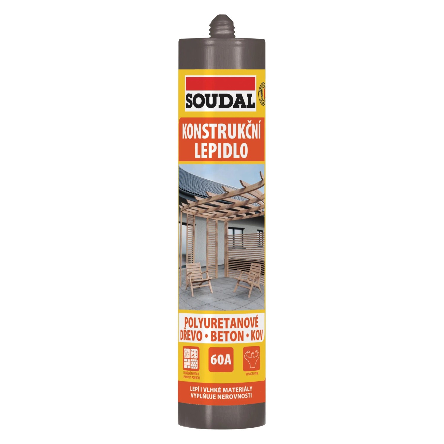 Levně SOUDAL Konstrukční lepidlo 60A 300 ml