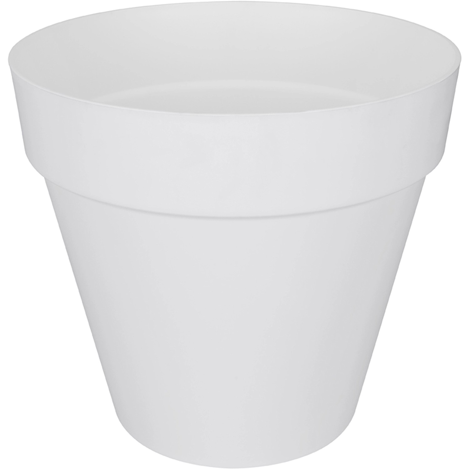 elho Květináč Loft Urban Round s kolečky bílý pr. 58 x 54 cm