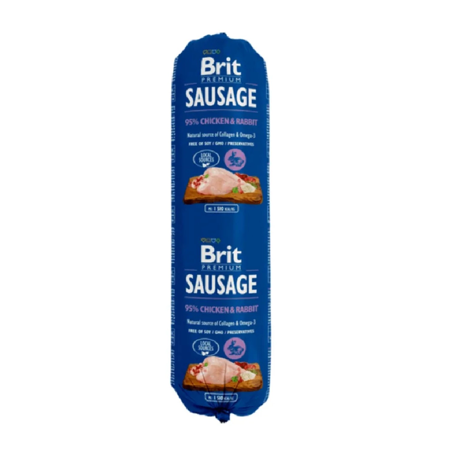 Brit Sausage Chicken & Rabbit New 800 g