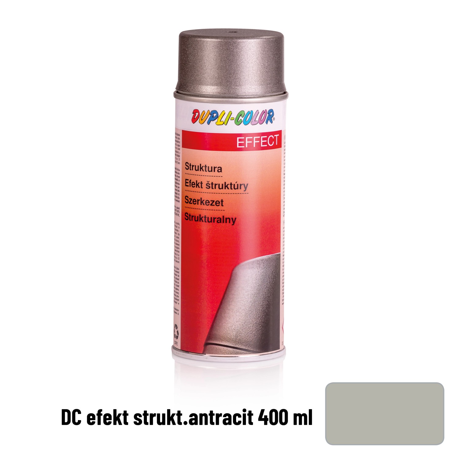 Dupli-Color Barva ve spreji STRUKTURAL EFFECT 400 ml, antracitová