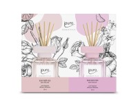 Ipuro Aroma difuzér Essentials Set Light & Pure Rose 2 x 50 ml