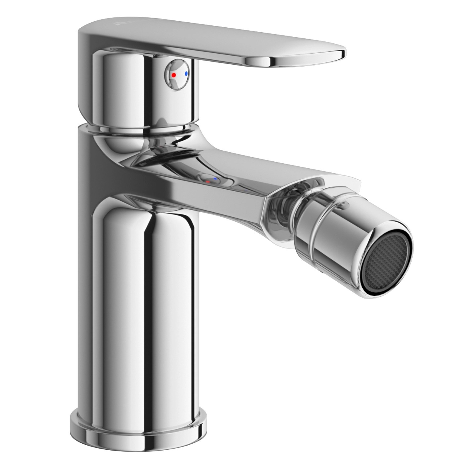 RAVAK Bidetová stojánková baterie Uni UN 055.00CR s výpustí, chrom, 130 mm