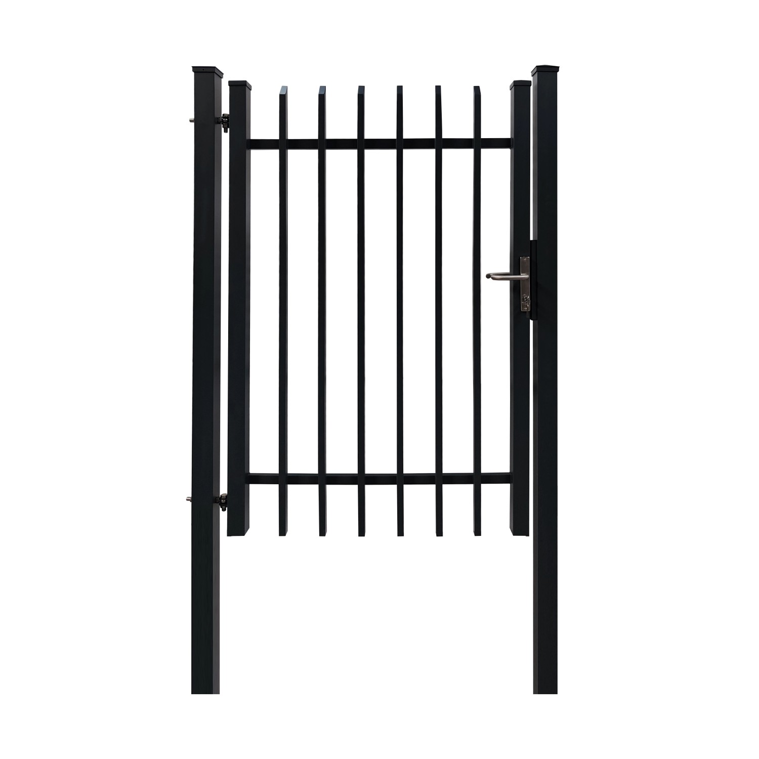 Floraworld Dekor. jednokřídlá branka Porto k zabet. antracit 120 x 180 cm