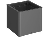 Biohort Vyvýšený záhon Belvedere Mini 50 tmavě šedý, 53 x 53 x 45 cm