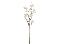 Mica Umělá květina třešňový květ krémový 69 cm