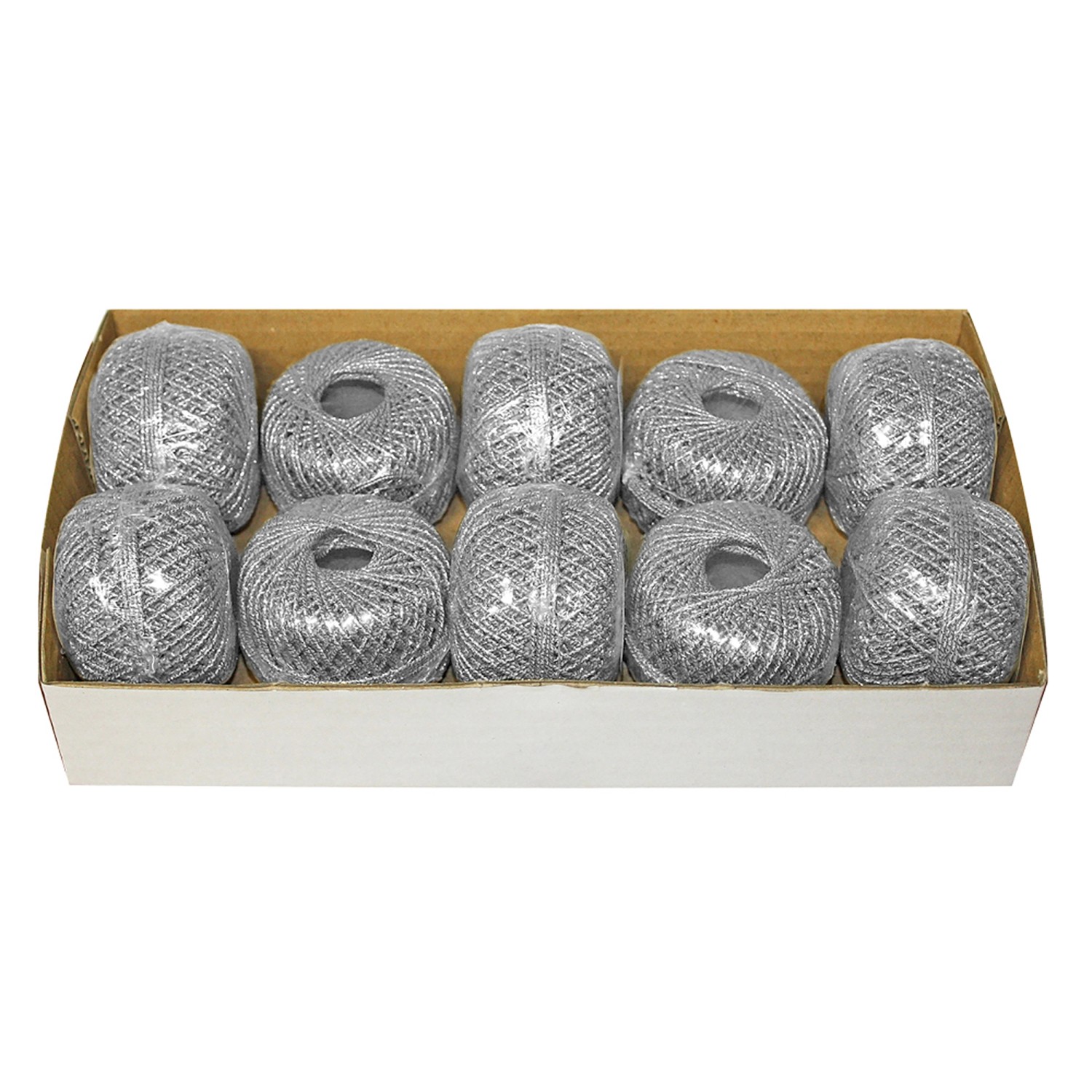 GEROMA Motouz lesklý stříbrný 1x 20 m