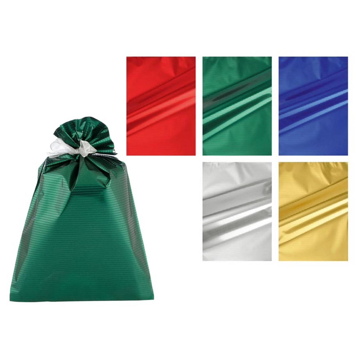 MFP Vánoční sáček Millerighe-Metal různé 20 x 35 cm, 1 ks