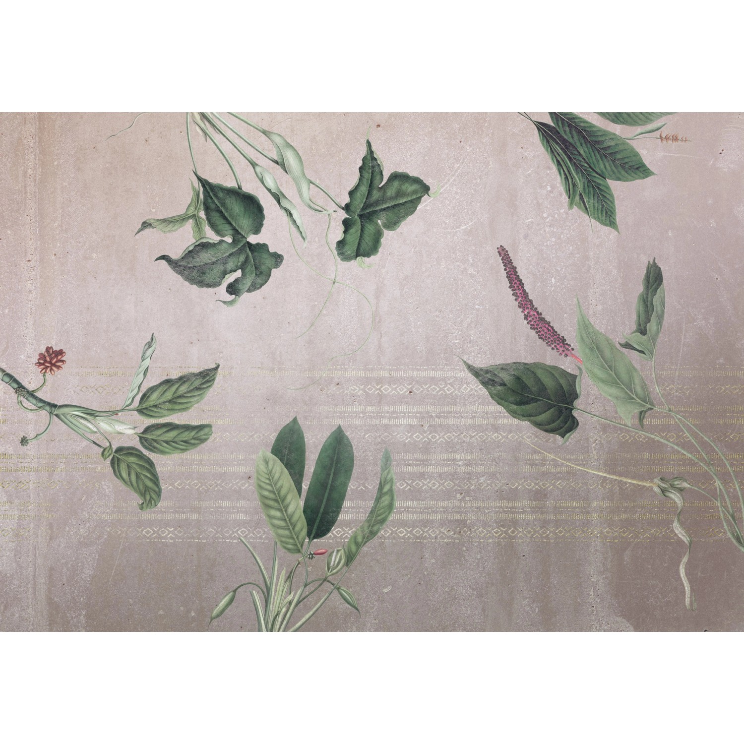 Komar Vliesová fototapeta Tropic Concrete 400 x 280 cm