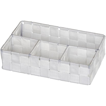 Wenko Organizér Adria, malý, bílý, 26 x 6,5 x 17 cm