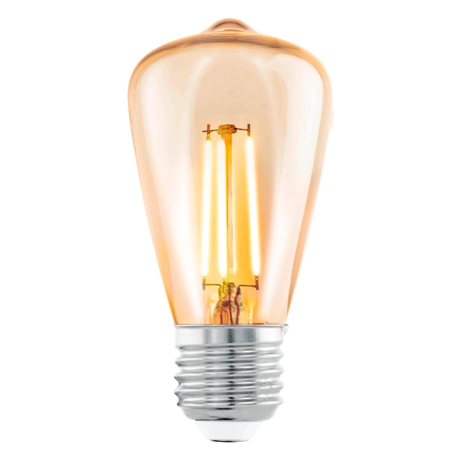 Eglo LED žárovka E27, ST48, 270 lm, 2200 K, 1x4W, jantarové sklo