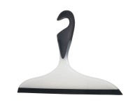 Wenko Koupelnová stěrka Loano, bílá/černá, 23 x 17 x 2,5 cm