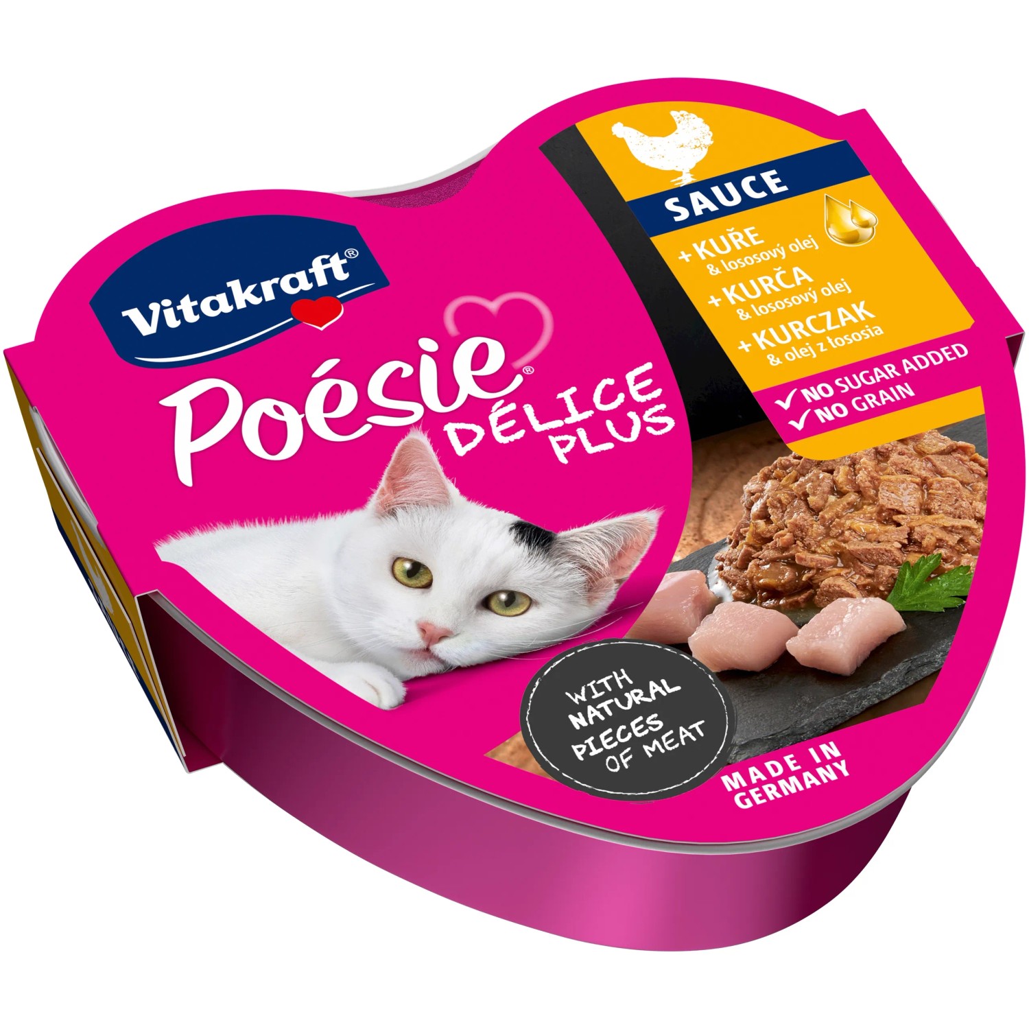 Vitakraft Poésie Délice Plus kuřecí 85 g