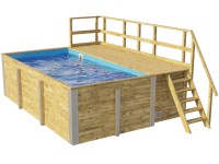 Weka Nadzemní bazén 595 modrý, 500 x 315 x 203 cm Weka Nadzemní bazén 595 modrý, 500 x 315 x 203 cm
