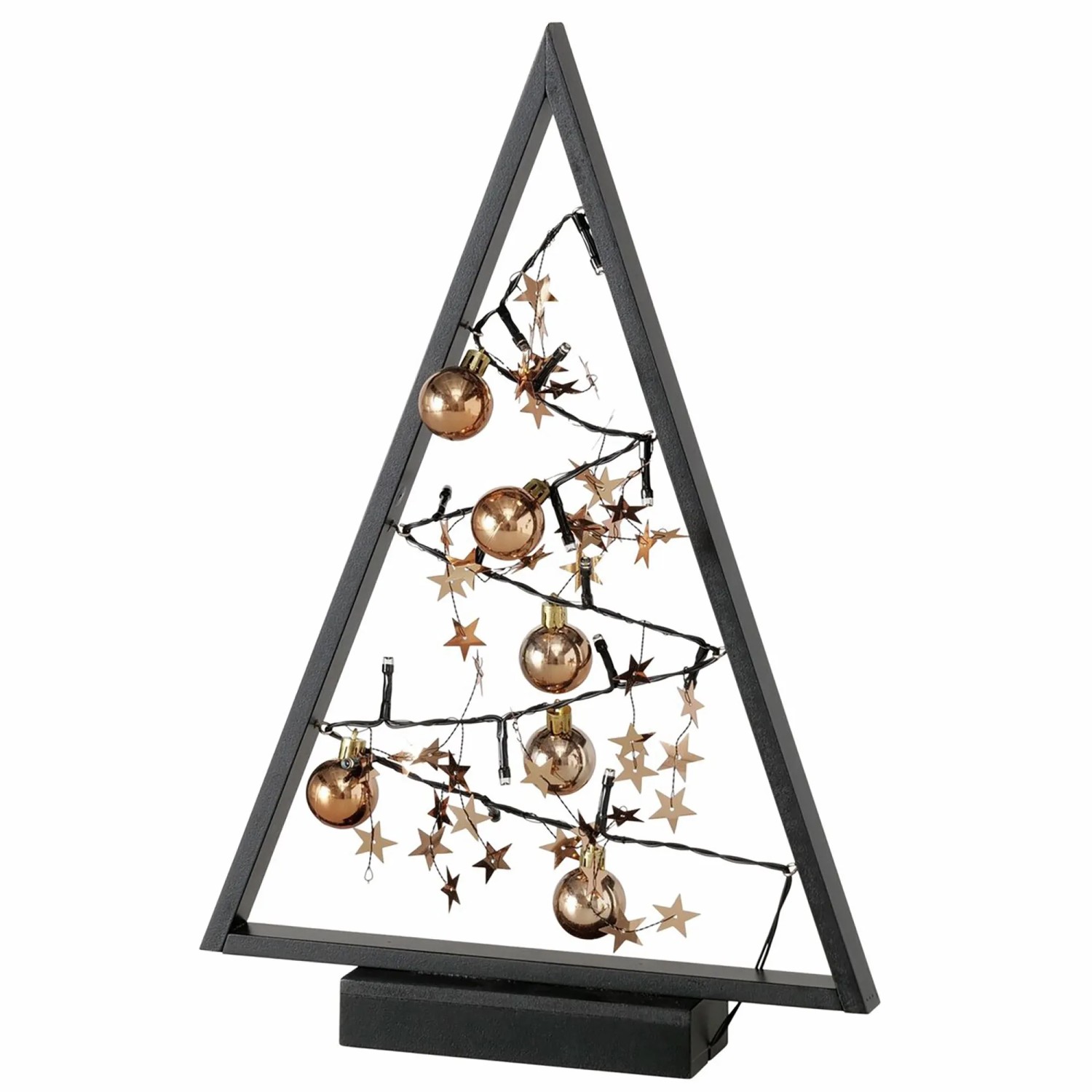 Boltze LED dekorační stromek Triangela s podstavcem, 40 cm