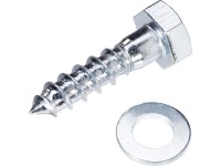 Kotevní šroub se šestihrannou hlavou M10 x 40 mm SW10,5 pozink. pozink. 20 ks Kotevní šroub se šestihrannou hlavou M10 x 40 mm SW10,5 pozink. pozink. 20 ks