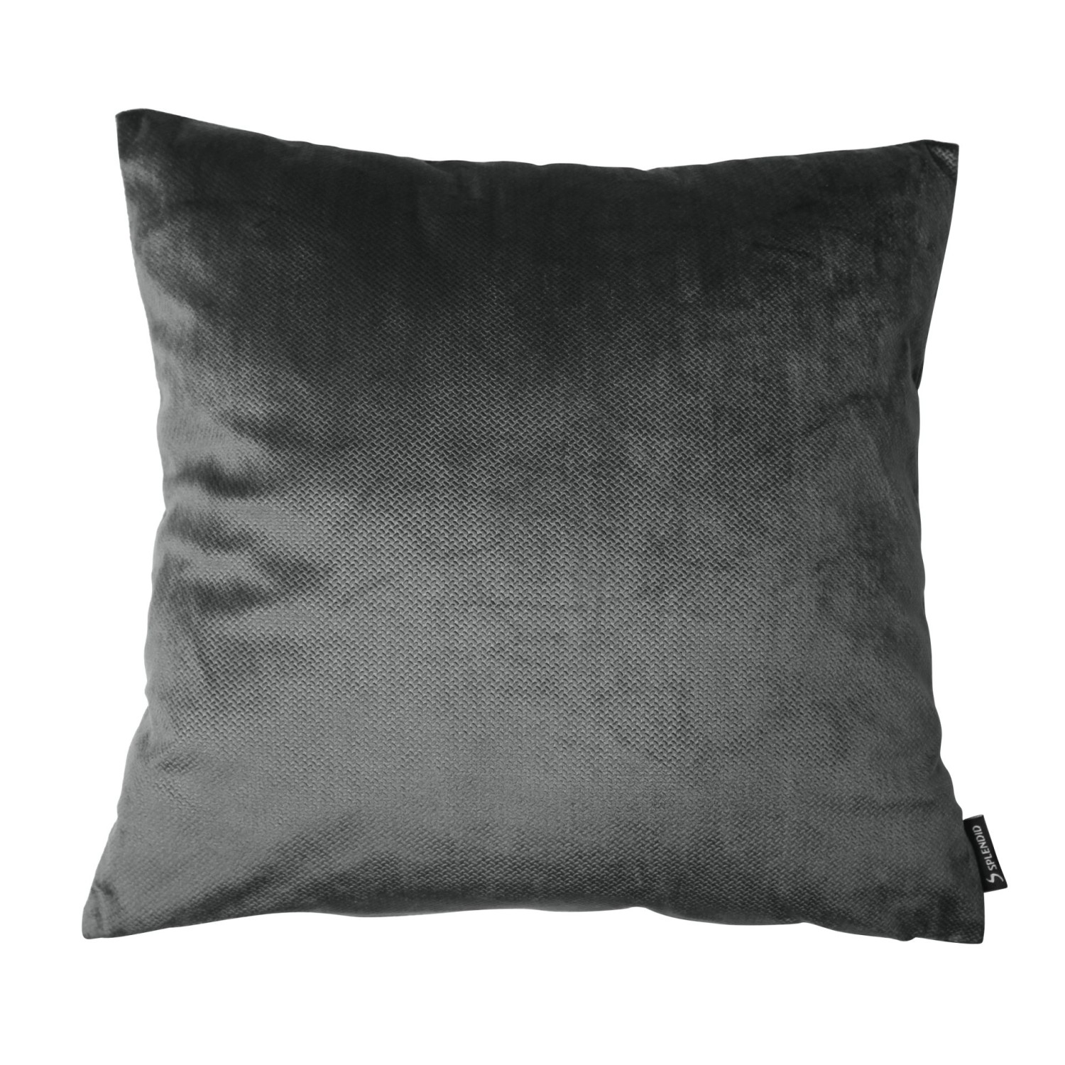SPLENDID Polštář dekorativní GRATER černošedý 45 x 45 cm