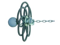 Růžice komínová 6 pružin, závaží 0,5 kg, 130 - 230 mm