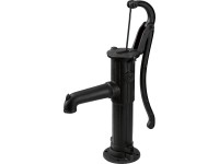 LUX Ruční stojanová pumpa, černá