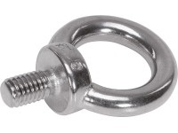 Oko se šroubem ocel A4 M6 x 41 mm max. pr. 20 mm, 1 ks